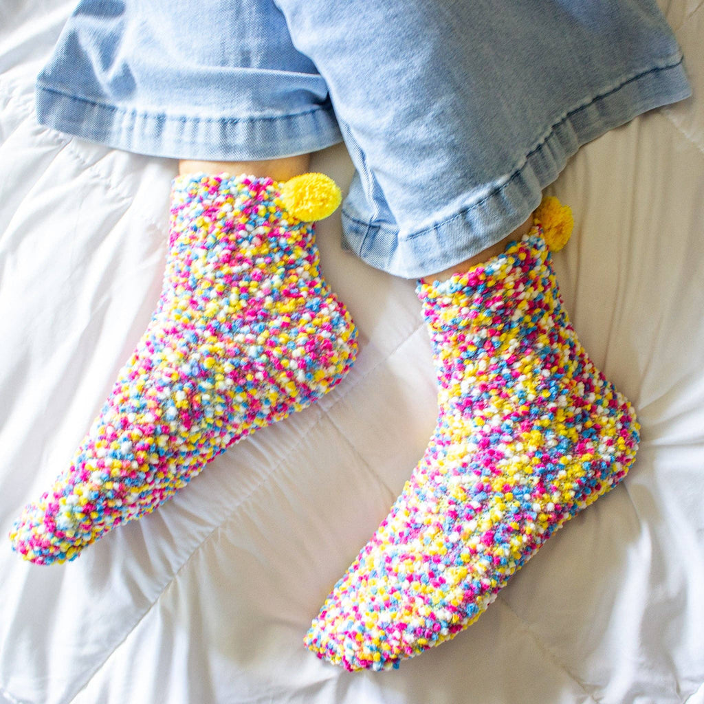Cupcake Socks -  Handcrafted Cozy Cute Soft Everyday Gift
