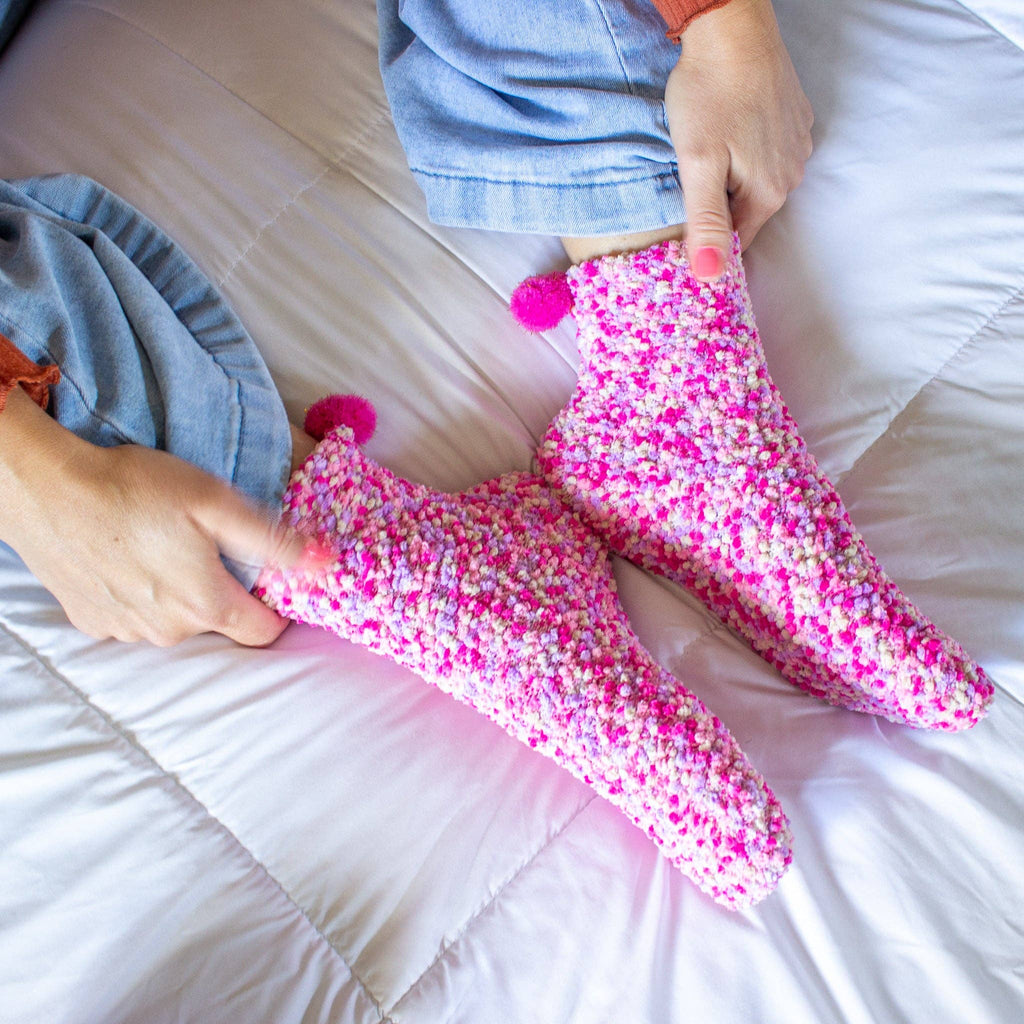 Cupcake Socks -  Handcrafted Cozy Cute Soft Everyday Gift