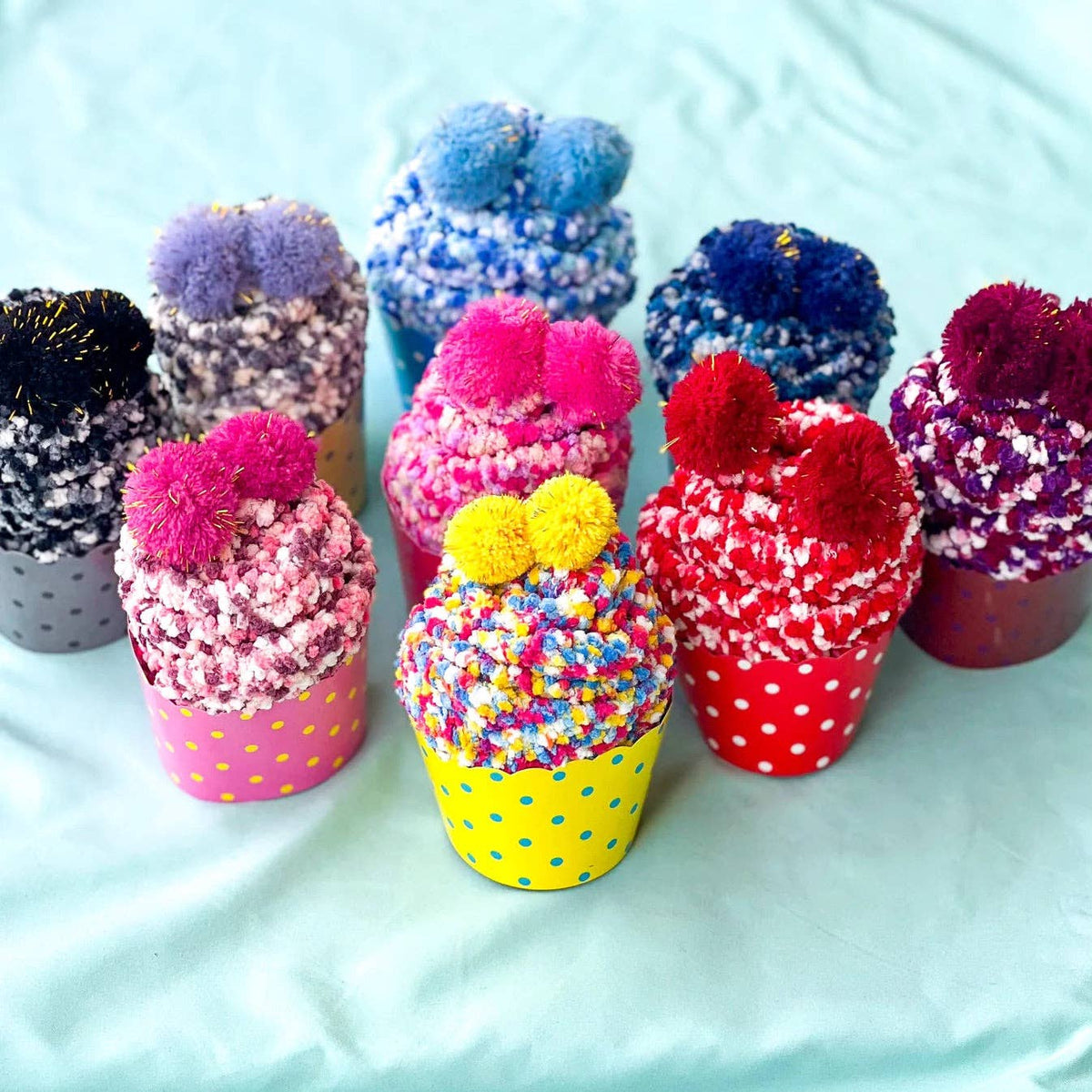 Cupcake Socks -  Handcrafted Cozy Cute Soft Everyday Gift