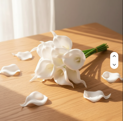 Beautiful Real Touch Calla Lily Stems