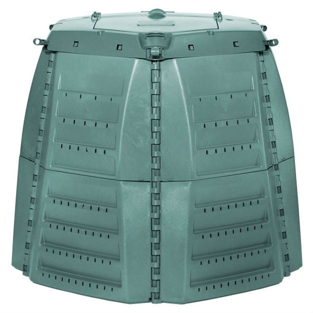 Giant Green Recycled Plastic 267 Gallon Compost Bin for Home Composting