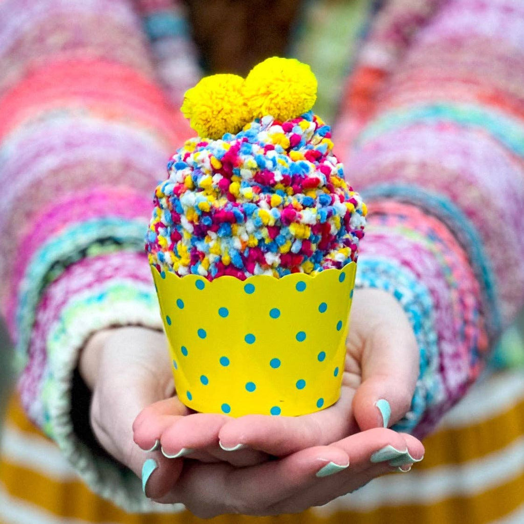 Cupcake Socks -  Handcrafted Cozy Cute Soft Everyday Gift